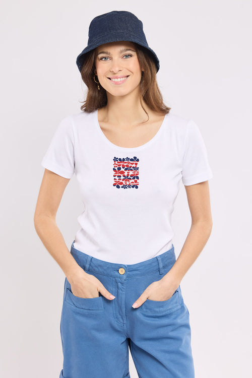 T-shirt sérigraphié - coton léger - Armor-lux - 1