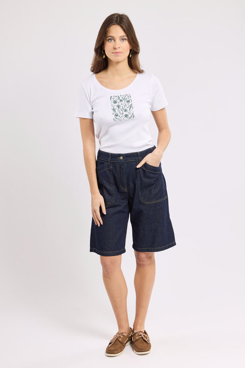 Bedrucktes T-Shirt - leichte Baumwolle - Armor-lux - 3