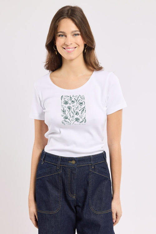 Bedrucktes T-Shirt - leichte Baumwolle - Armor-lux - 1