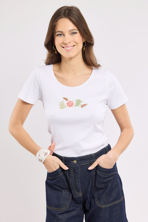 Bedrucktes T-Shirt - leichte Baumwolle - Armor-lux - 1