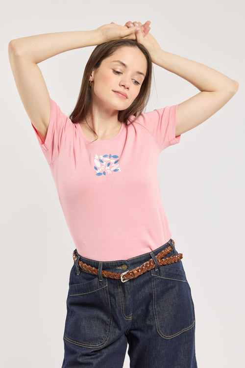 Bedrucktes T-Shirt - leichte Baumwolle - Armor-lux - 2