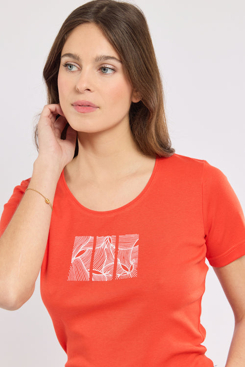 Bedrucktes T-Shirt - leichte Baumwolle - Armor-lux - 2
