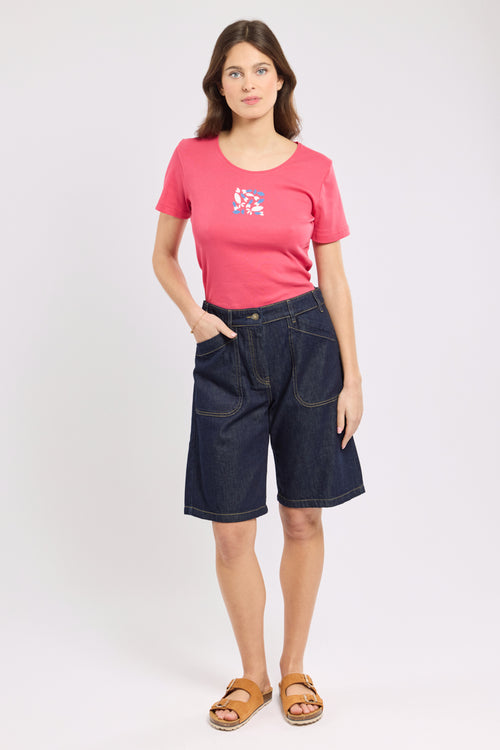 Bedrucktes T-Shirt - leichte Baumwolle - Armor-lux - 3