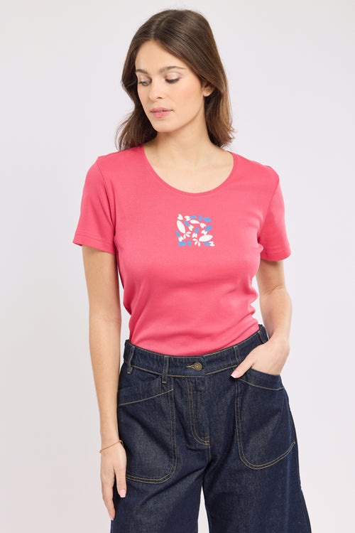 T-shirt sérigraphié - coton léger - Armor-lux - 1