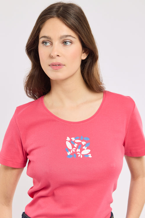 Bedrucktes T-Shirt - leichte Baumwolle - Armor-lux - 2