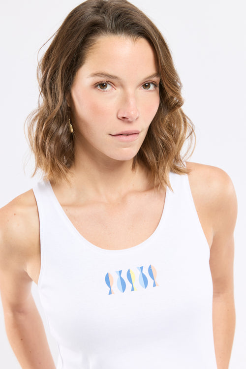 Fish tanktop - light cotton - Armor-lux - 2