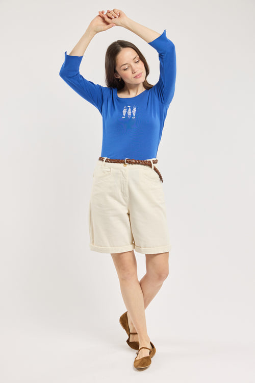 T-shirt manches 3/4 - coton léger - Armor-lux - 3