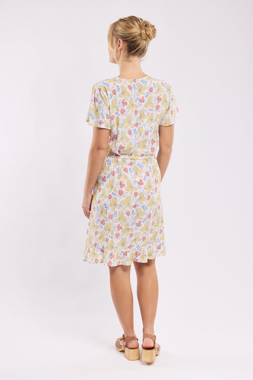 Robe motifs fleuris - cupro - Armor-lux - 3