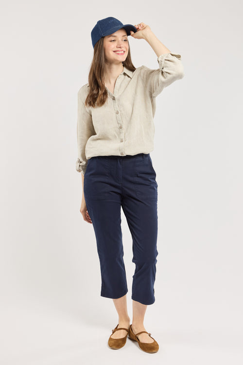 Comfort capri trousers - cotton - Armor-lux - 1