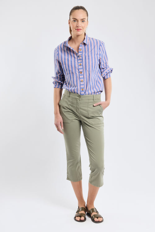 Comfort capri trousers - cotton - Armor-lux - 1