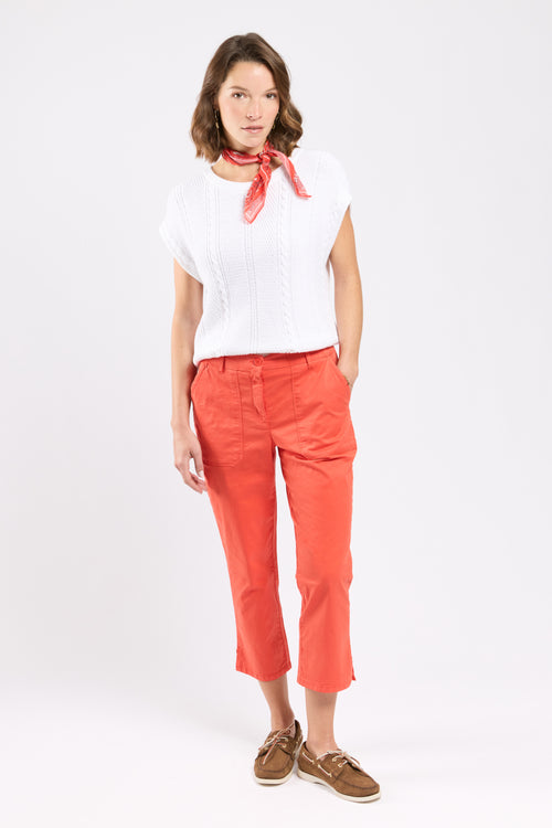 Comfort capri trousers - cotton - Armor-lux - 1