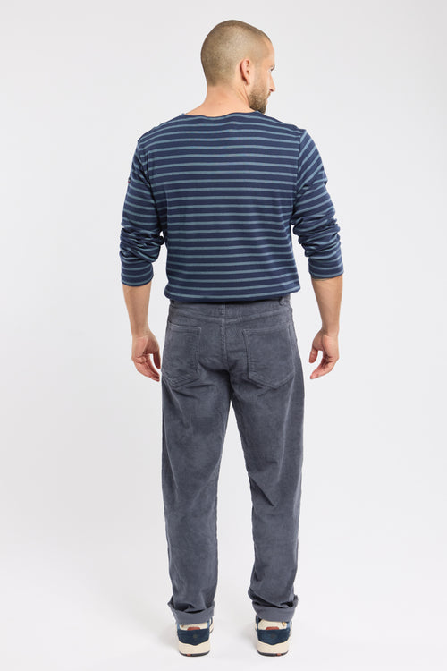 Corduroy trousers - cotton - Armor-lux - 2