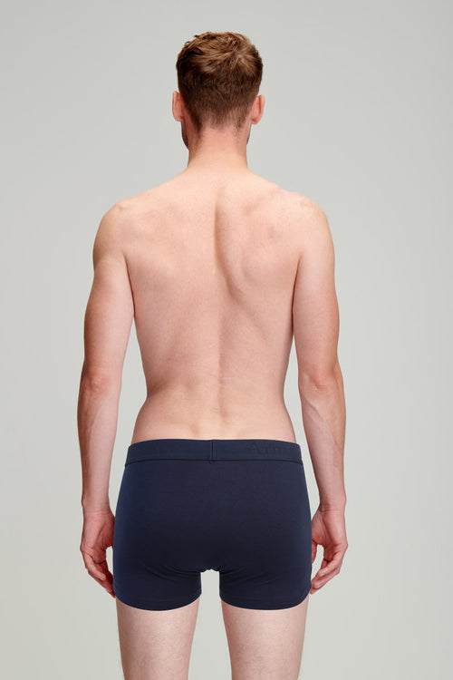 Einfarbige Boxershorts – leichte Bio-Baumwolle - Armor-lux - 2