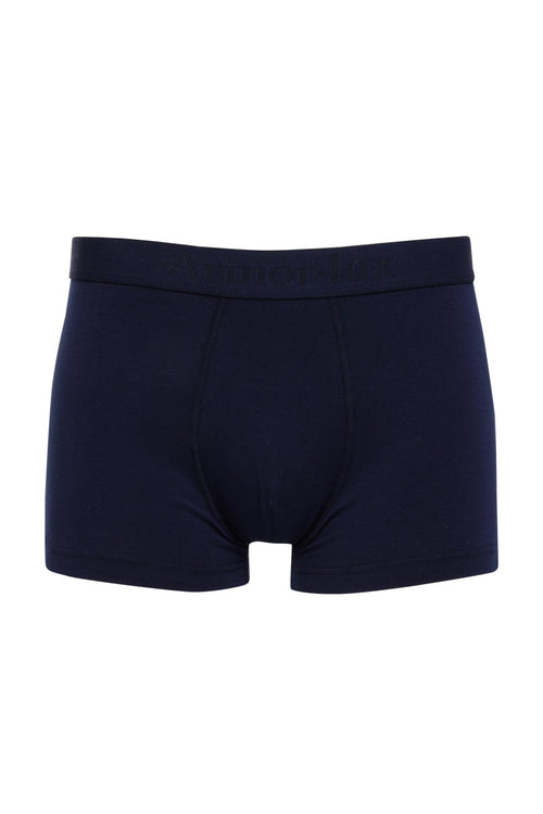 Einfarbige Boxershorts – leichte Bio-Baumwolle - Armor-lux - 3