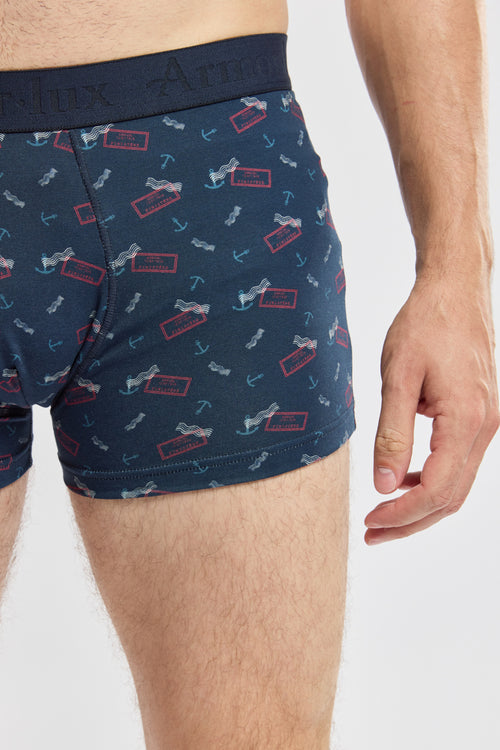 Boxer imprimé - coton léger - Armor-lux - 2