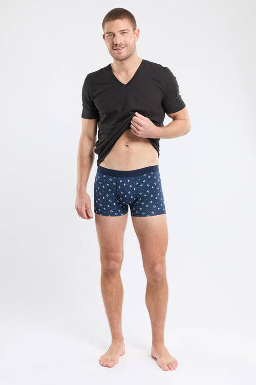 Fish pattern boxer - cotton - Armor-lux - 3
