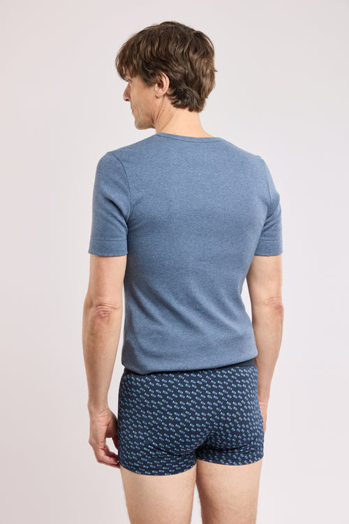 Bedruckte Boxershorts – leichte Baumwolle - Armor-lux - 4