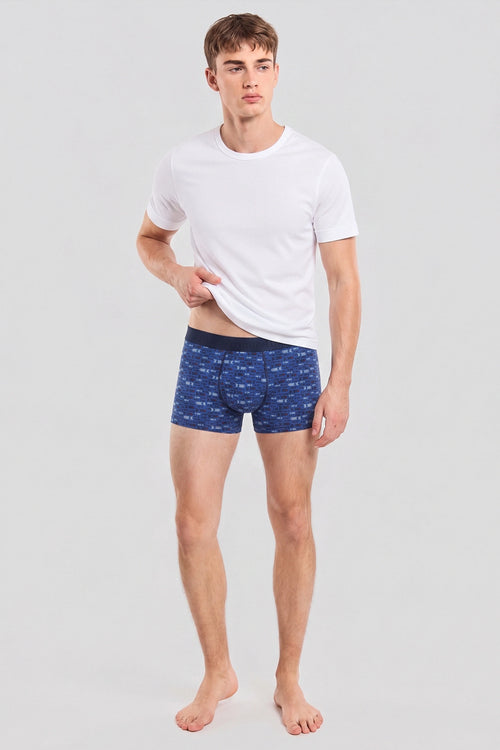 Boxer imprimé - coton issu de l
