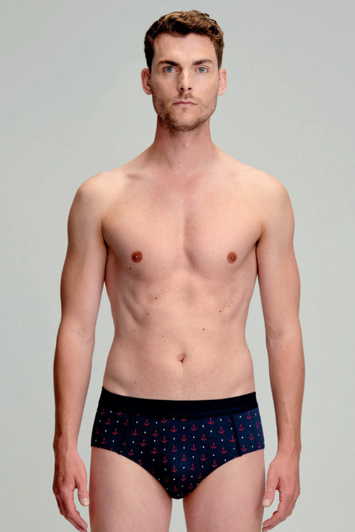 Bedruckter Slip – Bio-Baumwolle - Armor-lux - 1
