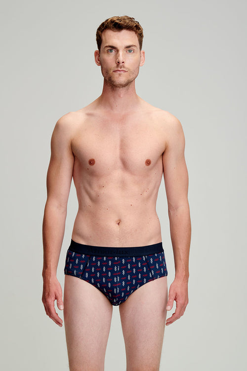 Printed briefs - organic cotton - Armor-lux - 3