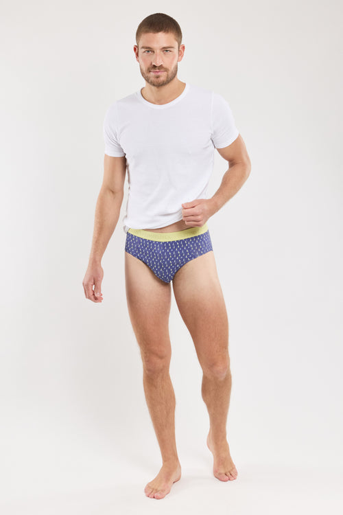 Slip imprimé - coton issu de l’agriculture biologique - Armor-lux - 3