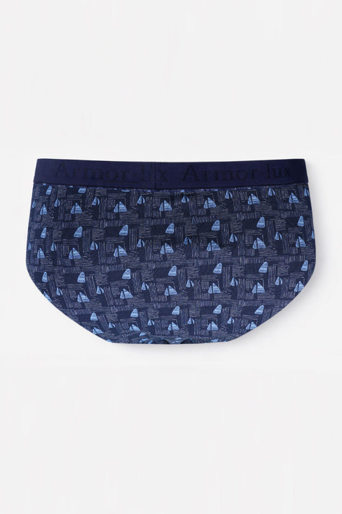 Printed briefs - cotton - Armor-lux - 2