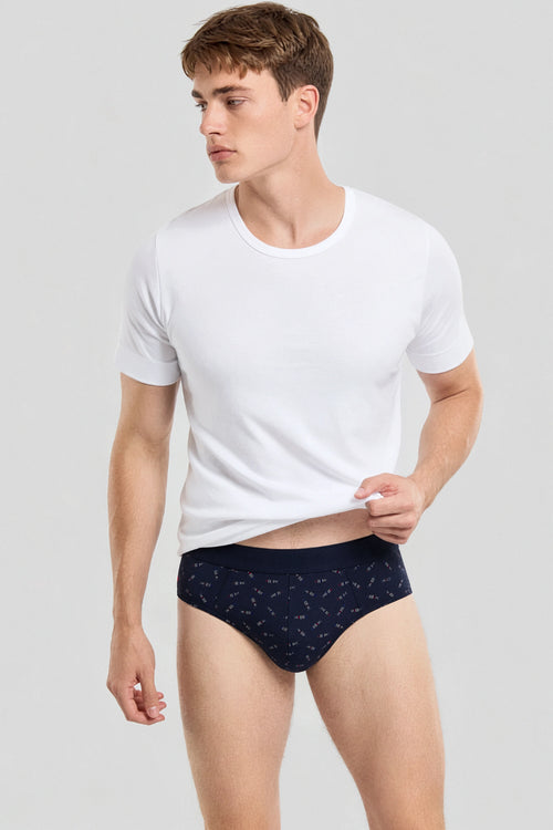 Bedruckter Slip - Bio-Baumwolle - Armor-lux - 1
