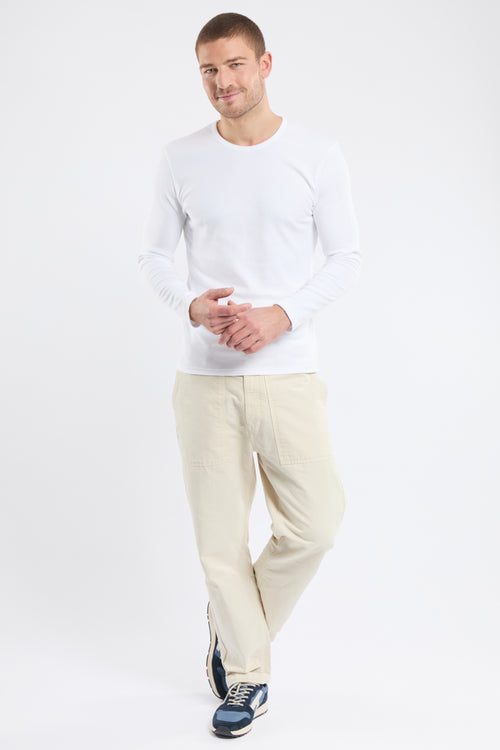 T-shirt manches longues - coton épais issu de l’agriculture biologique - Armor-lux - 3