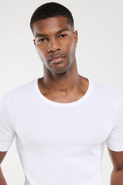 Crew neck T-shirt - thick organic cotton - Armor-lux - 2