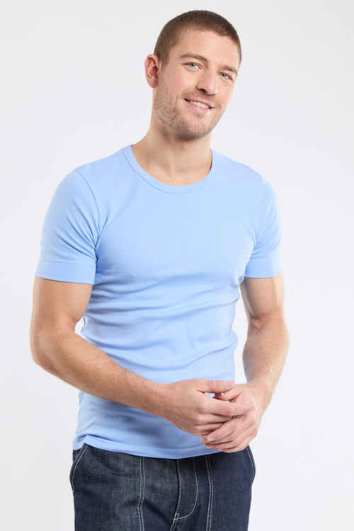 T-shirt col rond - coton épais issu de l’agriculture biologique - Armor-lux - 1