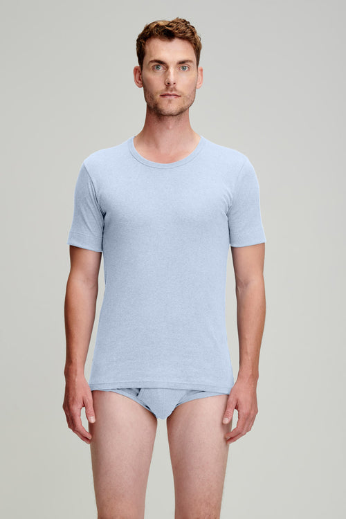 T-Shirt mit Rundhalsausschnitt – Bio-Baumwolle - Armor-lux - 1