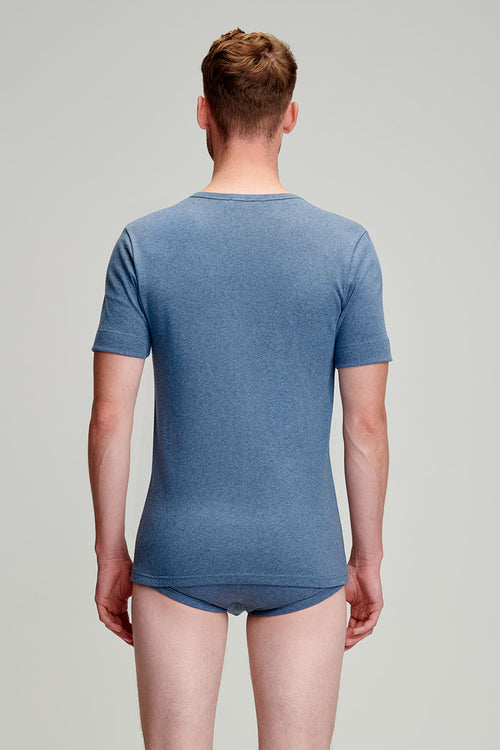 T-Shirt mit Rundhalsausschnitt – Bio-Baumwolle - Armor-lux - 2