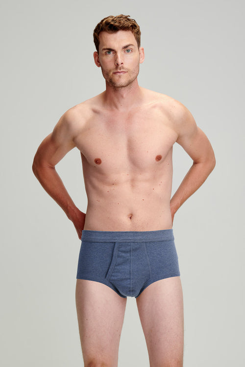 Slip ouvert - coton léger biologique - Armor-lux - 1