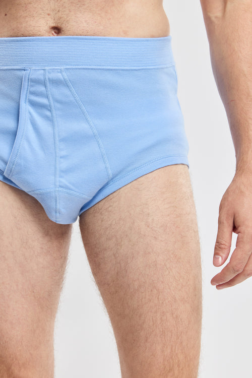 Slip ouvert taille haute - coton léger biologique - Armor-lux - 2