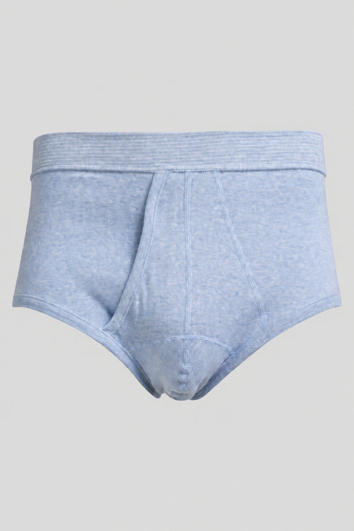 Slip ouvert taille haute - coton léger biologique - Armor-lux - 1
