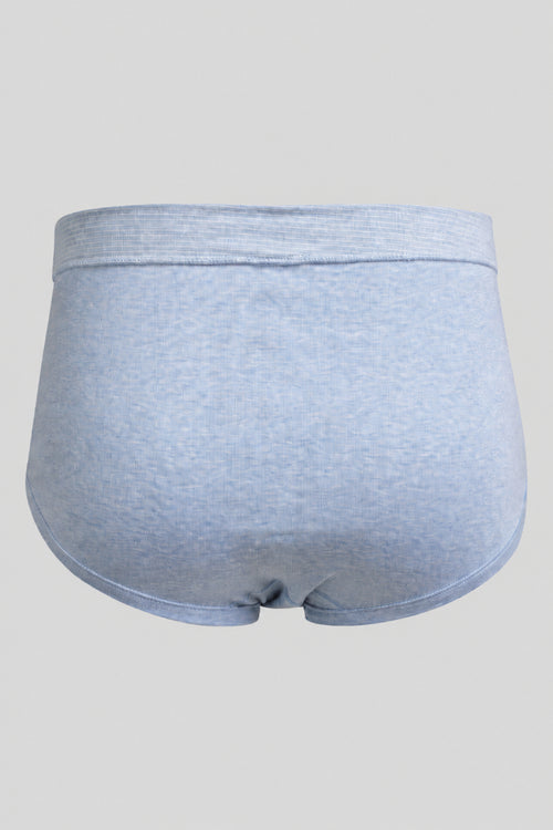 Slip ouvert taille haute - coton léger biologique - Armor-lux - 2