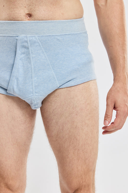 Slip ouvert taille haute - coton léger biologique - Armor-lux - 2