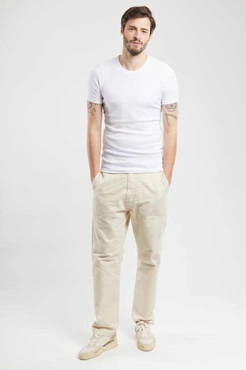 T-shirt uni  - coton issu de l’agriculture biologique  et kapok - Armor-lux - 4