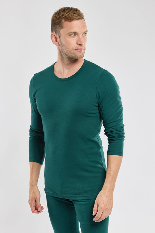 T-shirt manches longues - coton issu de l’agriculture biologique  et kapok - Armor-lux - 1