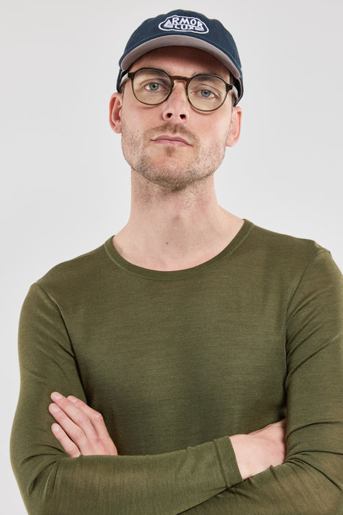 T-Shirt mit langen Ärmeln – Wolle und Seide - Armor-lux - 2