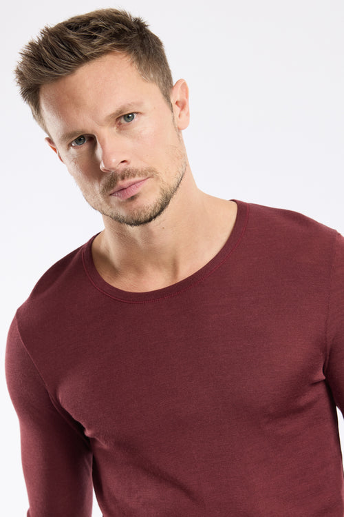 T-shirt manches longues - laine et soie - Armor-lux - 2