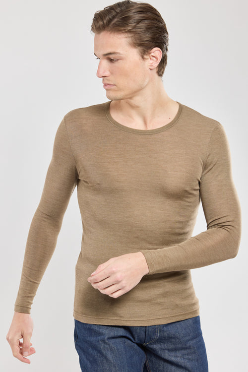 T-shirt manches longues - laine et soie - Armor-lux - 3