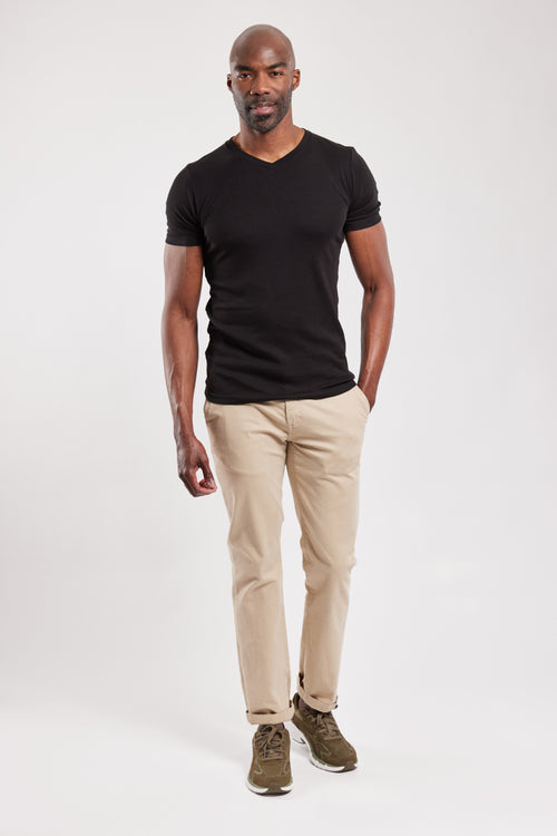 Plain T-shirt - Lyocell and cotton - Armor-lux - 4