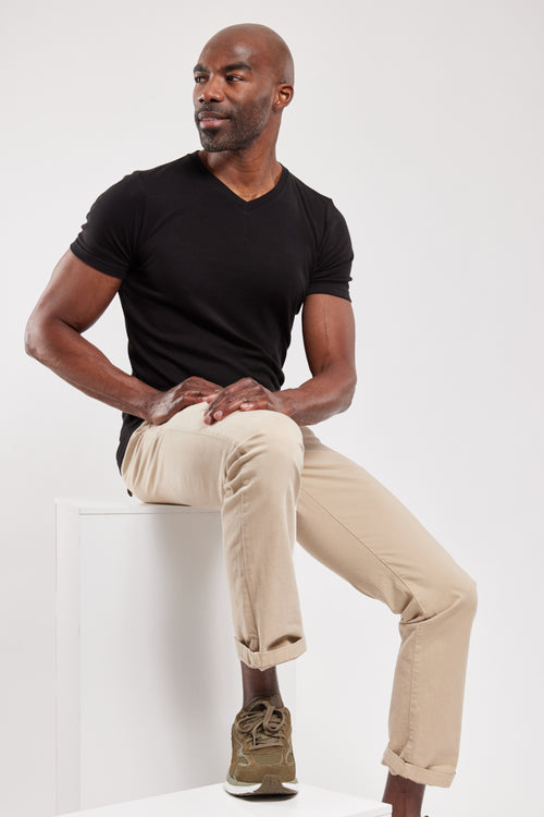 Plain T-shirt - Lyocell and cotton - Armor-lux - 5