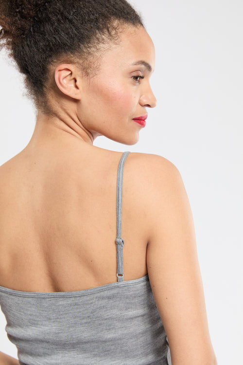 Caraco col dentelle - laine et soie - Armor-lux - 2