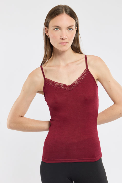 Camisole - wool and silk - Armor-lux - 1