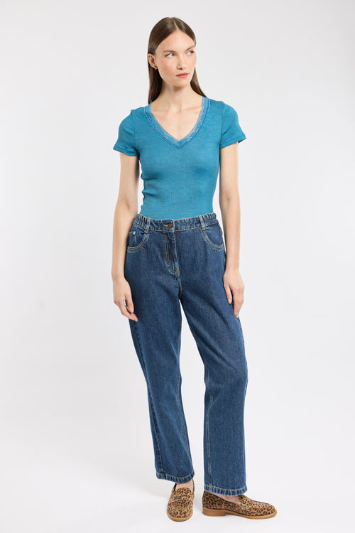 T-shirt - wool and silk - Armor-lux - 3