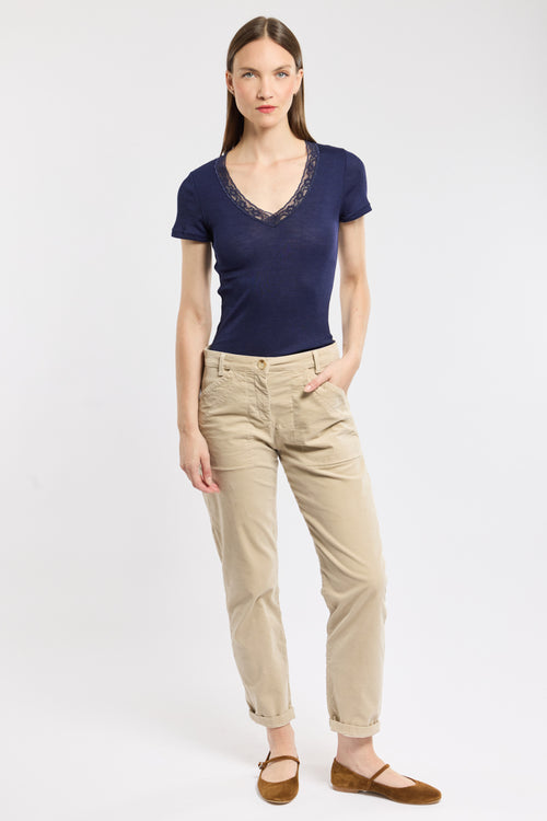 MC T-shirt - wool and silk - Armor-lux - 4