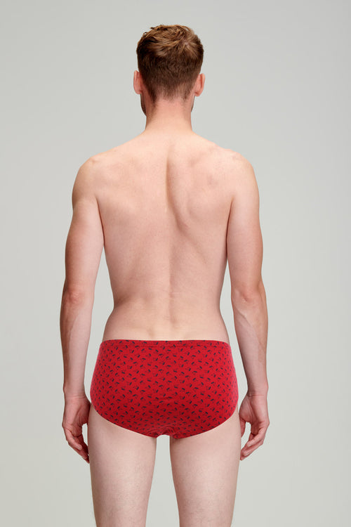 Slip mit „voiliers-Motiv – leichte Bio-Baumwolle - Armor-lux - 2