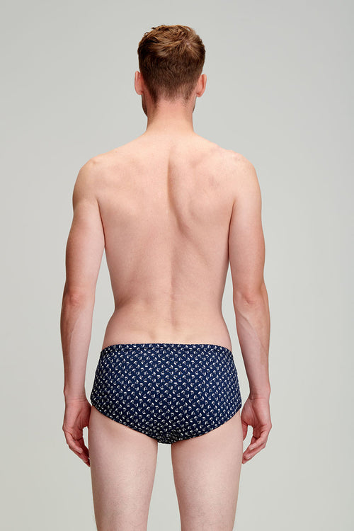Slip mit „voiliers-Motiv – leichte Bio-Baumwolle - Armor-lux - 2